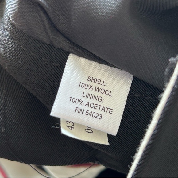 BANANA REPUBLIC Women 100% Wool Ankle Dress Pants 6 Black Ryan Fit Work Wear - Picture 9 of 9